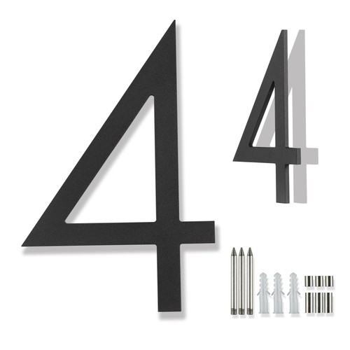 Metallo numero civico - numero, esterno