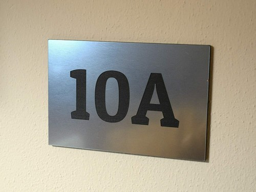 Numero civico laminato - civico,