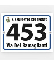 Numero Civico ESTERNO in