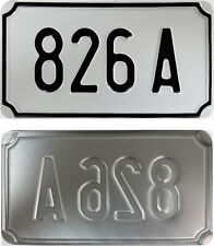 Targa Numero Civico Esterno