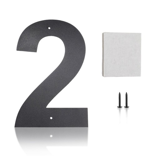 Numero civico esterno 2 - numero, "2"