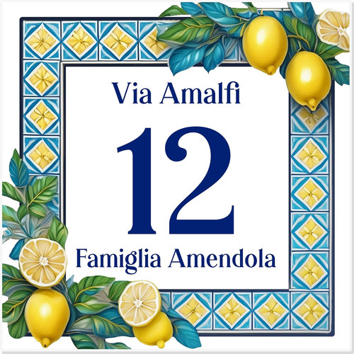 Numero civico personalizzato - civico,