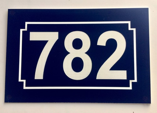 Numero civico personalizzato - numero,