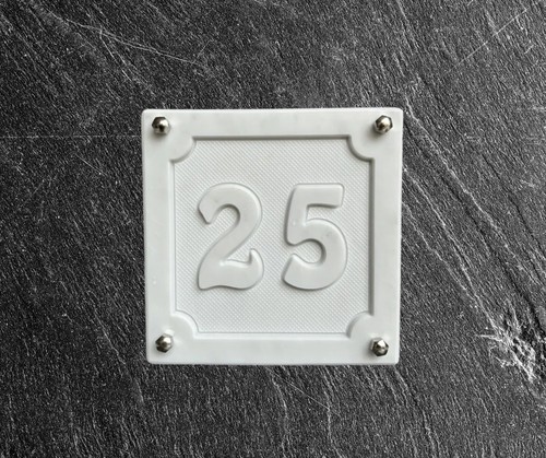Numero civico esterno - numero, in