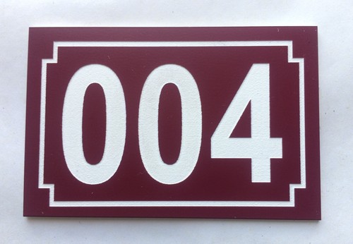 Numero civico personalizzato - numero,